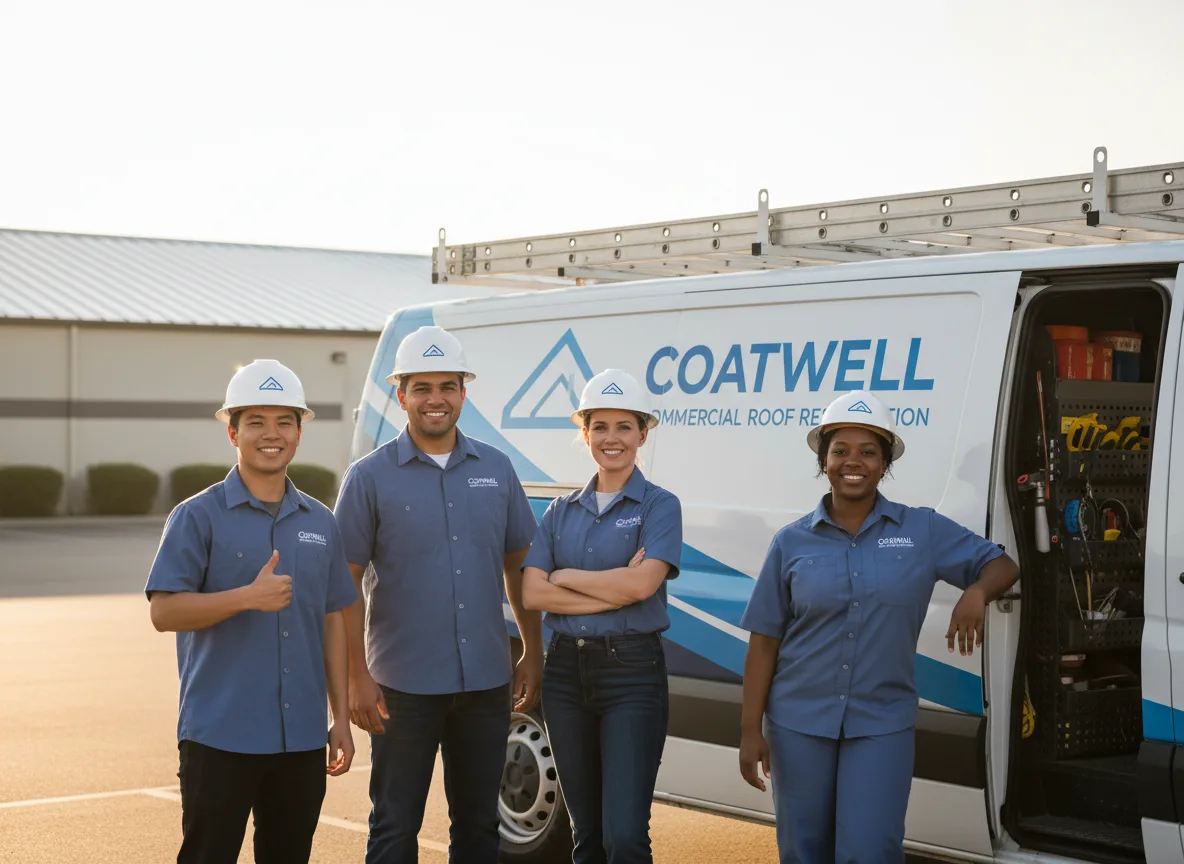 Commercial roof coating company in Mount Ulla, NC